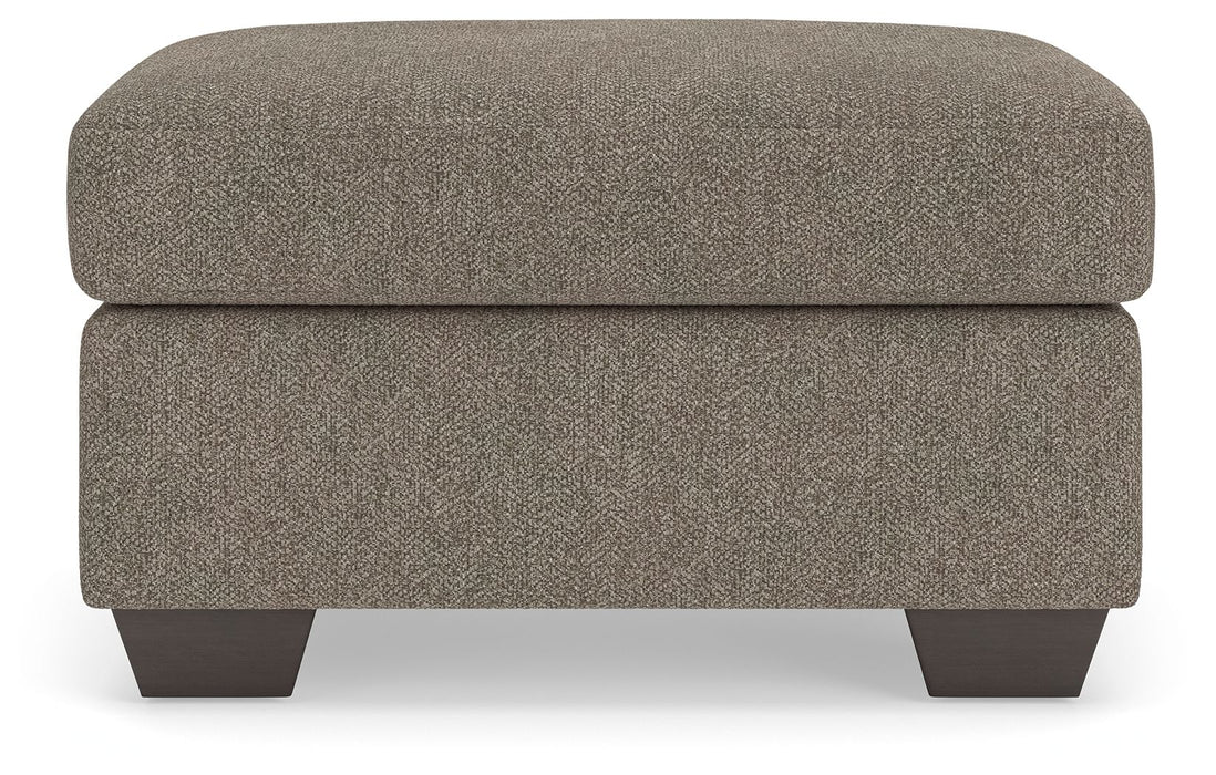 Triston-Peaks - Ottoman - Suede - Simple Home Plus
