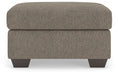 Triston-Peaks - Ottoman - Suede - Simple Home Plus