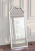 Evangeline - Full Length LED Light Floor Mirror - Silver Oak - Simple Home Plus