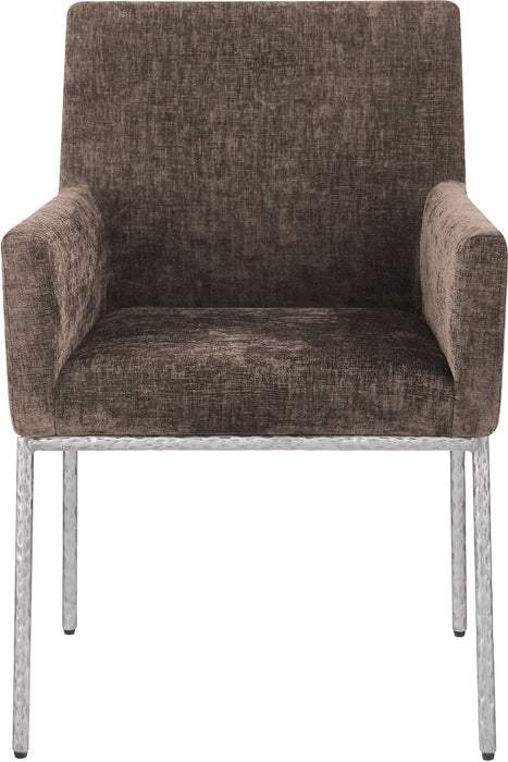 Reeves - Dining Chair With Silver Legs (Set of 2) - Simple Home Plus