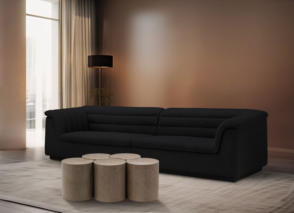 Dimple - 5 Piece Modular Coffee Table - Terazzo Finish - Simple Home Plus