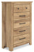 Makidern - Five Drawer Chest - Simple Home Plus