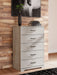 Shawburn - Gray - Five Drawer Chest - Simple Home Plus