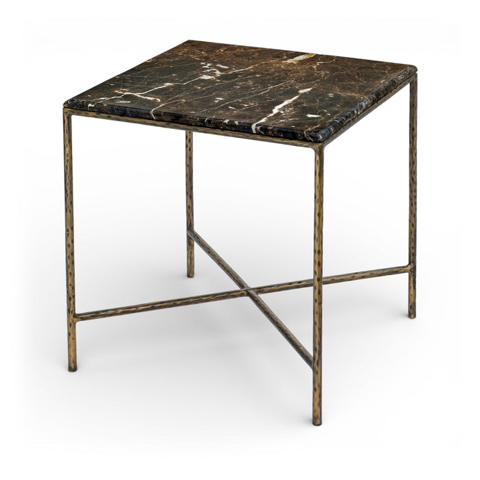 Valen - Marble And Iron Table - Simple Home Plus