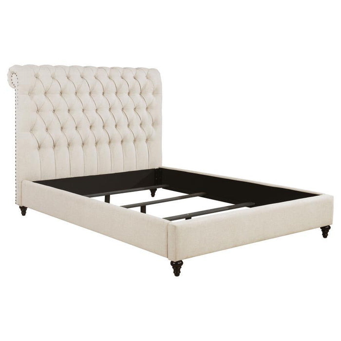 Devon - Upholstered Panel Bed - Simple Home Plus