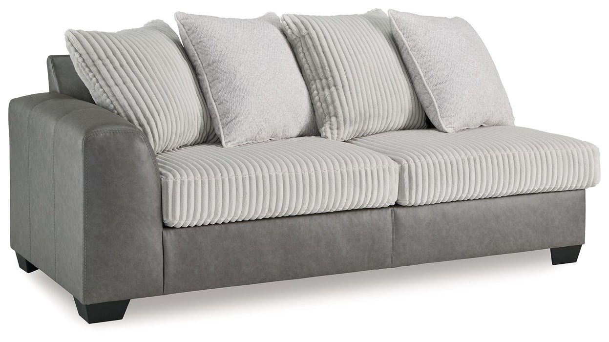 Clairette Court - Laf Sofa - Alloy - Simple Home Plus