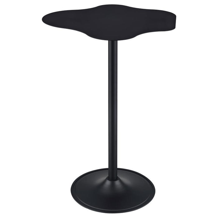 Keanu - Curved Cloud-Shaped Bistro Bar Table - Black - Simple Home Plus