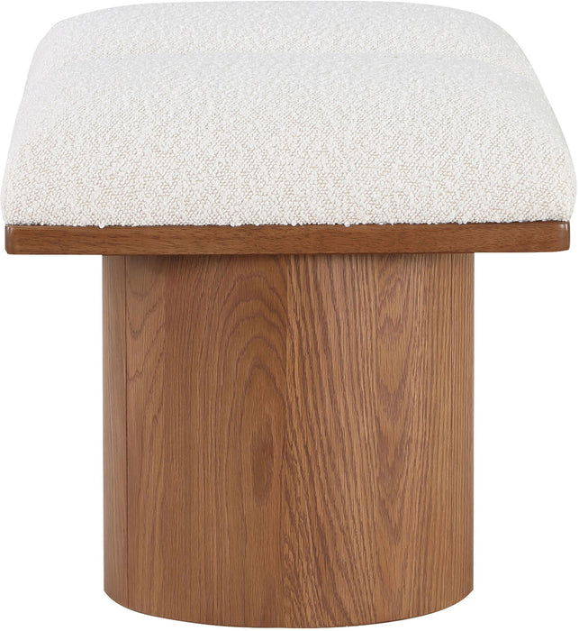 Pavilion - 2 Piece Modular Bench With Brown Base - Simple Home Plus