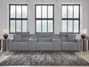 ModMax II - Salt And Pepper - Reclining Sectional - Simple Home Plus
