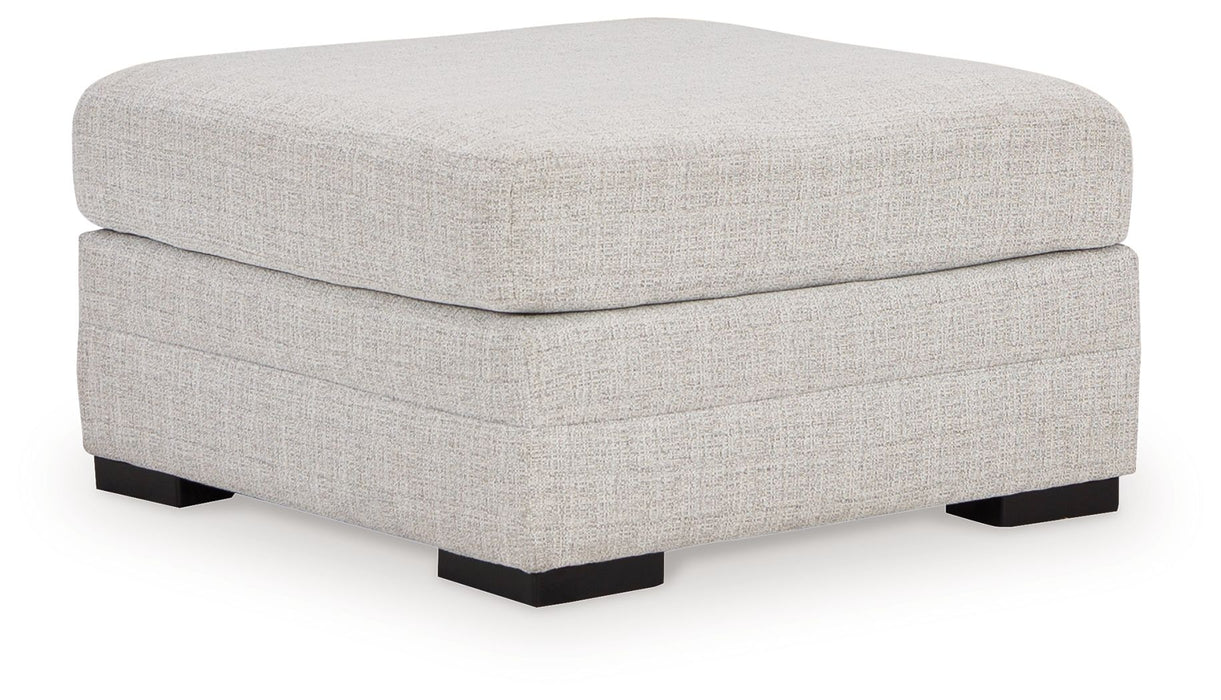 Koralynn - Stone - Oversized Accent Ottoman - Simple Home Plus