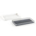 Clear Resin - Bath Accessories Set - Frosted White - Simple Home Plus