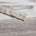 Saben - Stripe Print Shower Curtain - Taupe / Black - Simple Home Plus