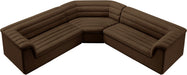 Cascade - Velvet Modular Sectional - Simple Home Plus