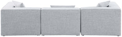 Cube - Linen Modular 3 Seat Sofa - Simple Home Plus