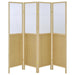 Mattison - 4-Panel Room Divider Folding Shoji Screen - Simple Home Plus