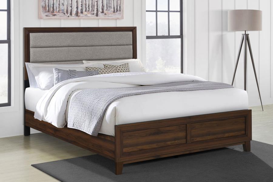 Welsley - Upholstered Bed - Simple Home Plus