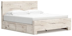 Lawroy - Panel Bed With Storage - Simple Home Plus