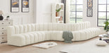 Arc - Velvet 8 Piece Curved Modular Sofa - Simple Home Plus