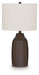 Jyler - Terracotta Table Lamp - Brown - Simple Home Plus
