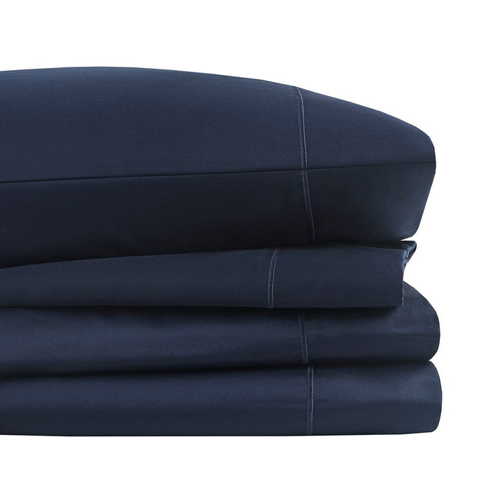 600 Thread Count - California King Sheet Set - Navy - Simple Home Plus
