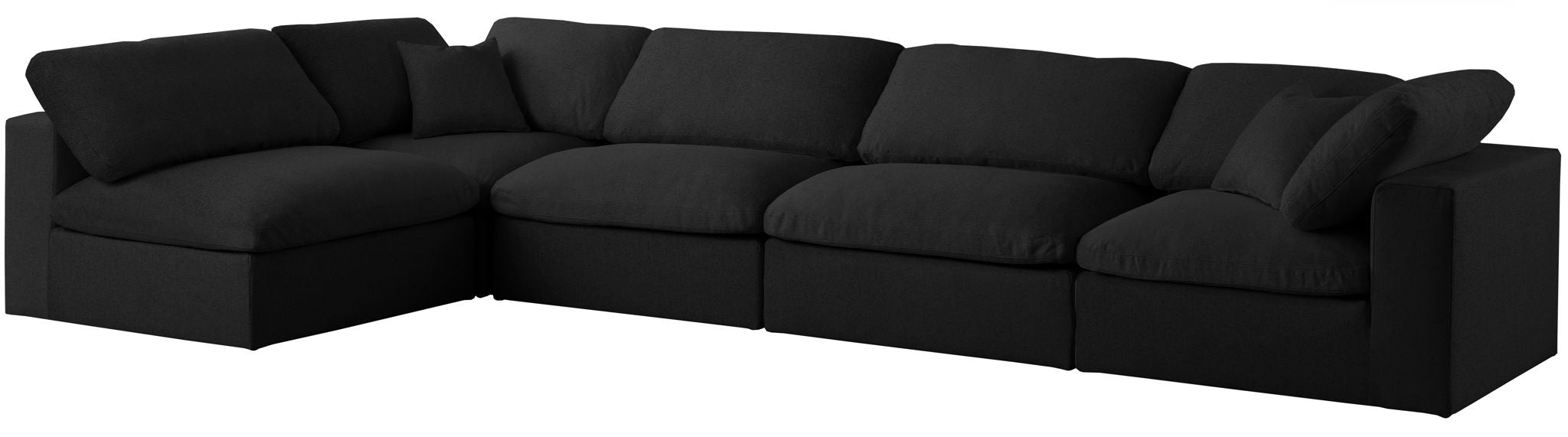 Serene - 5 Piece Modular Sectional - Simple Home Plus