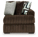 Midnight-Madness - RAF Corner Chaise - Chocolate - Simple Home Plus