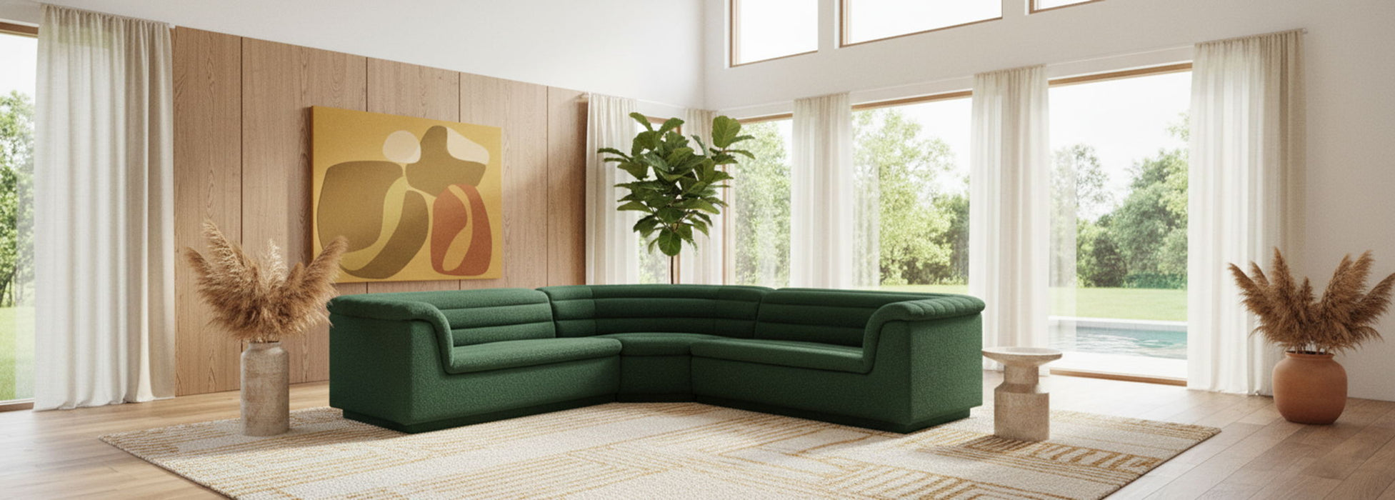 Cascade - Boucle Modular Sectional - Simple Home Plus