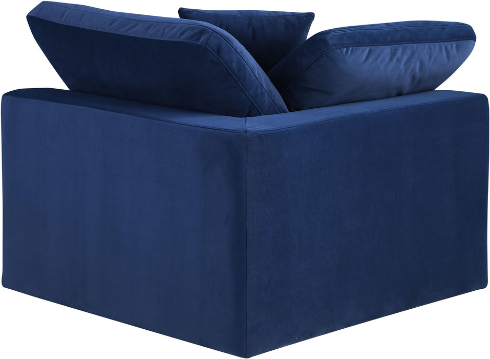 Comfy - Velvet Corner Chair - Simple Home Plus