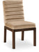 Evelyn - Dining Chair With Brown Legs - Simple Home Plus