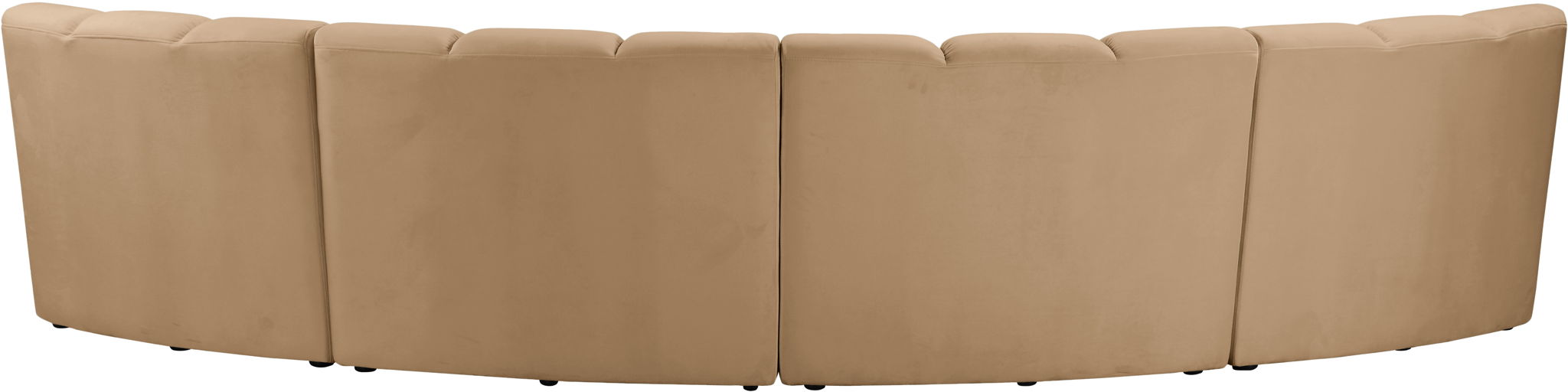 Infinity - 4 Piece Modular Sectional - Camel - Simple Home Plus