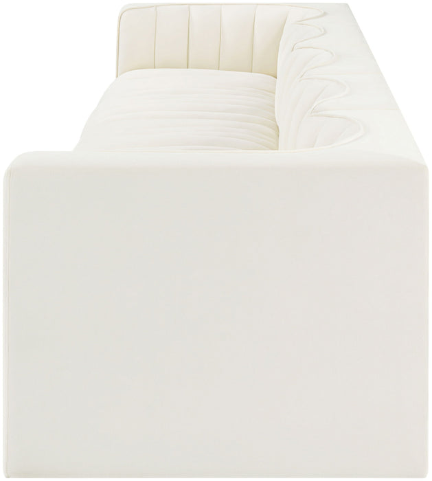 Rummi - Velvet Performance Fabric Upholstered 5 Piece Modular Sofa - Simple Home Plus