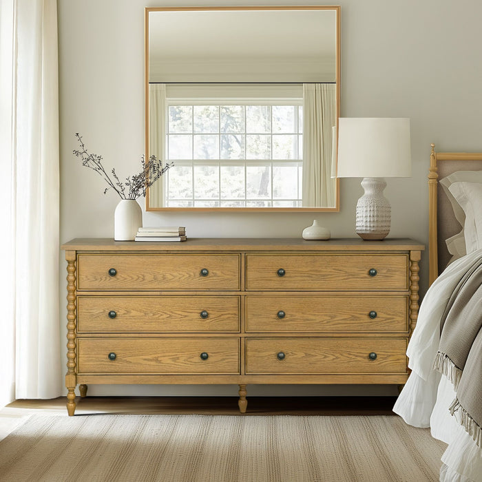 Beckett - Large Dresser - Natural - Simple Home Plus