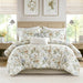 Herbal - California King 6 Piece Print Oversized Comforter Set - Multi - Simple Home Plus