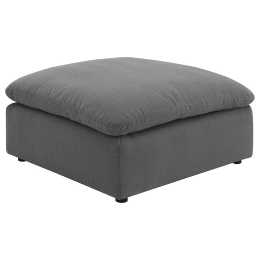 Hobson - Square Upholstered Ottoman - Simple Home Plus