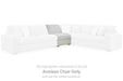 Stupendous - Armless Chair - Alloy - Simple Home Plus
