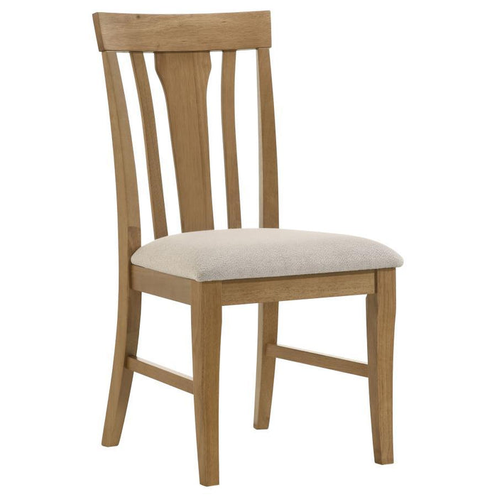 Hartville - Dining Side Chair (Set of 2) - Natural Light Brown - Simple Home Plus