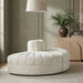 Rummi - Velvet Performance Fabric Upholstered 2 Piece  Rounded Modular Loveseat - Simple Home Plus