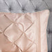 Laurel - Queen 7 Piece Tufted Comforter Set - Blush - Simple Home Plus
