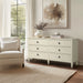 Victoria - 6-Drawer Dresser (70") - Antique Cream - Simple Home Plus