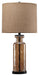 Laurentia - Champagne - Glass Table Lamp - Simple Home Plus