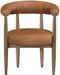 Sable - Vegan Leather Upholstered Dining Chair (Set of 2) - Brown Base - Simple Home Plus