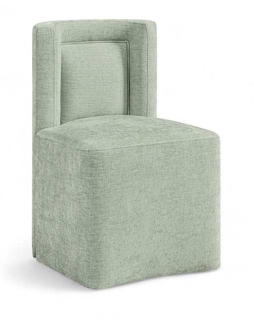 Duvina - Chenille Performance Fabric Dining Chair (Set of 2) - Simple Home Plus