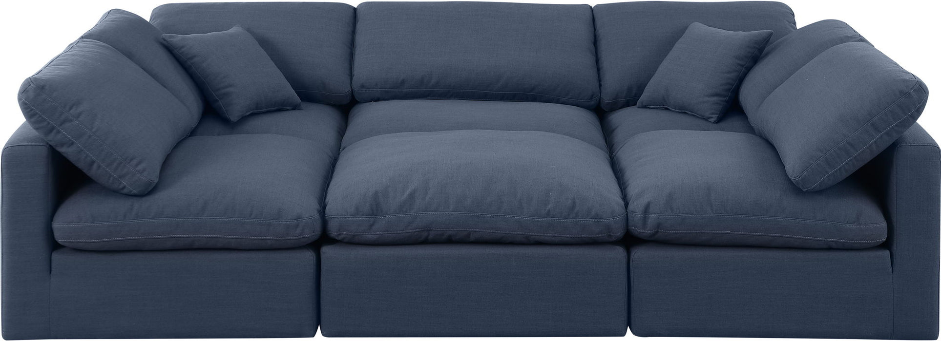 Indulge - Linen 6 Piece Modular Sectional - Simple Home Plus