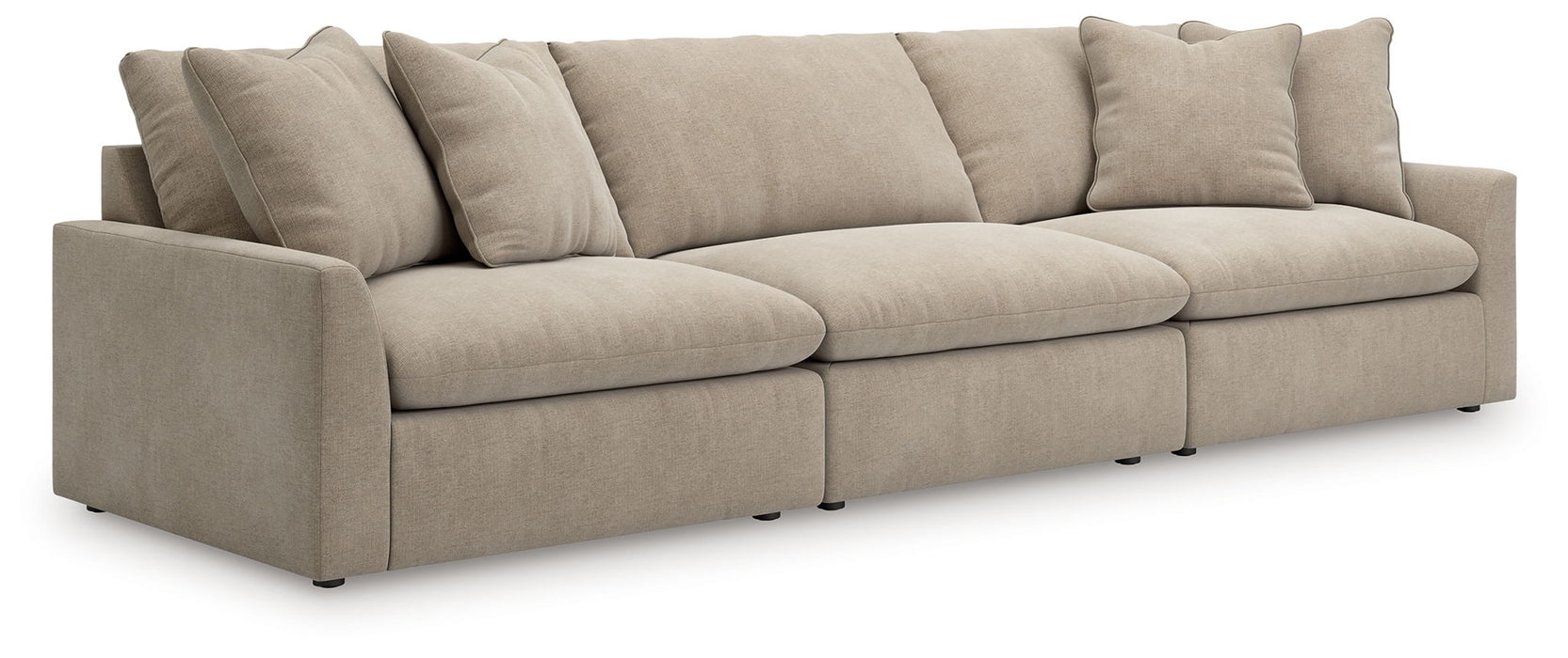 Whitehaven - 3-Piece Sectional Sofa - Oatmeal - Simple Home Plus