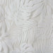 Leilani - 63" Palm Leaf Burnout Window Sheer - White - Simple Home Plus