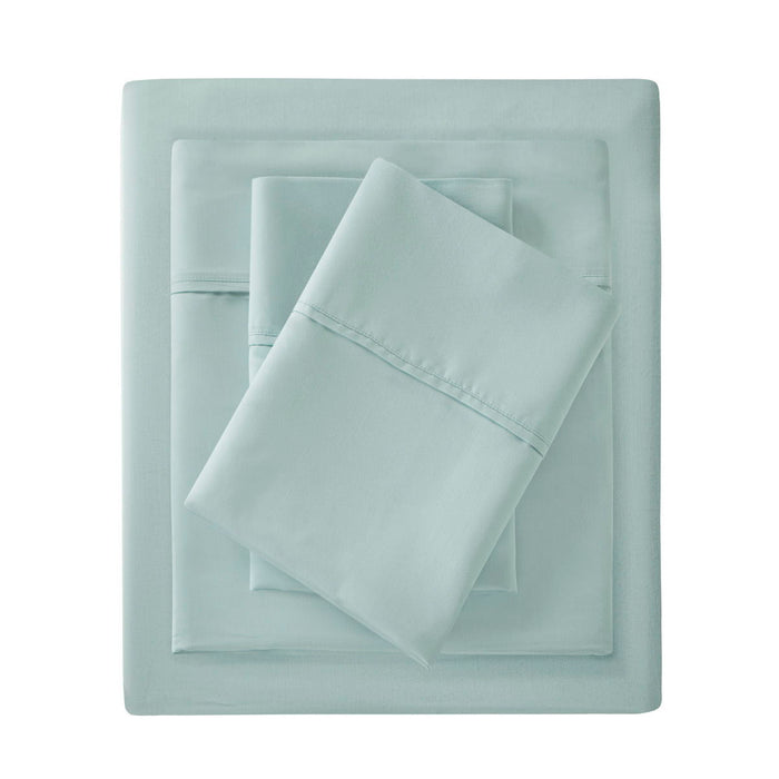 1500 Thread Count - King Blend Pillowcases (Set of 2) - Seafoam - Simple Home Plus