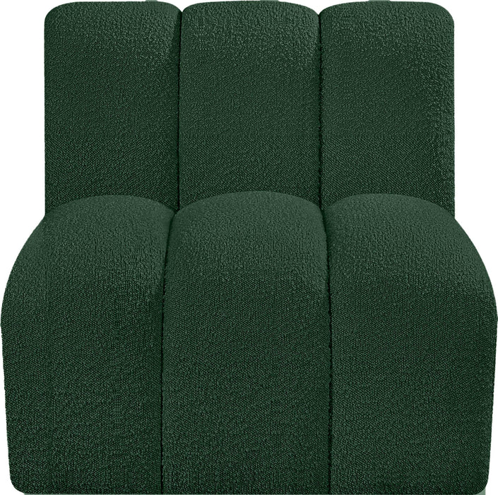 Arc - Boucle Fabric Straight Chair - Simple Home Plus