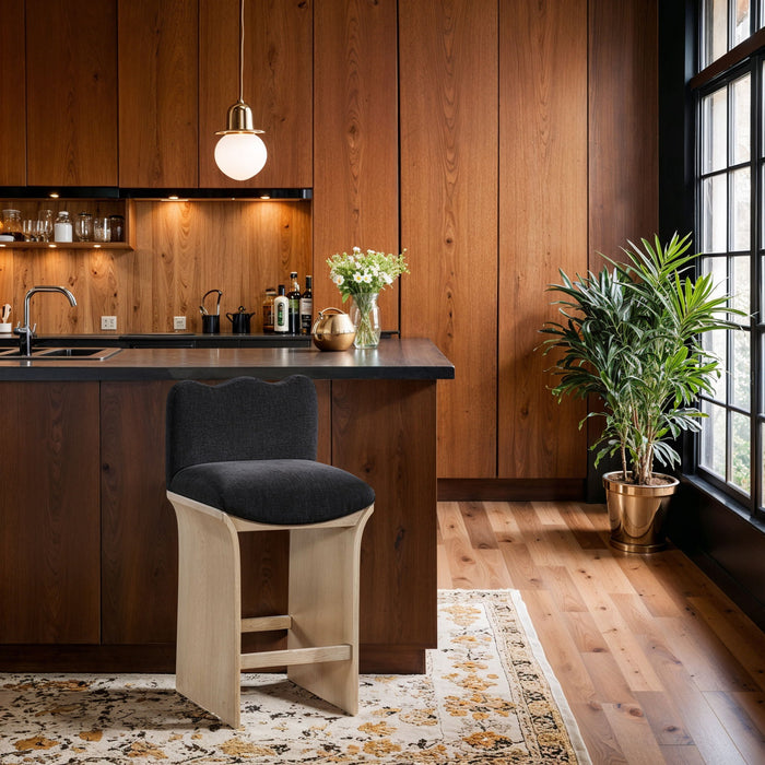 Shaw - Counter Stool - Natural Base - Simple Home Plus