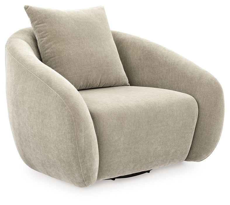 Yahya - Swivel Accent Chair - Simple Home Plus