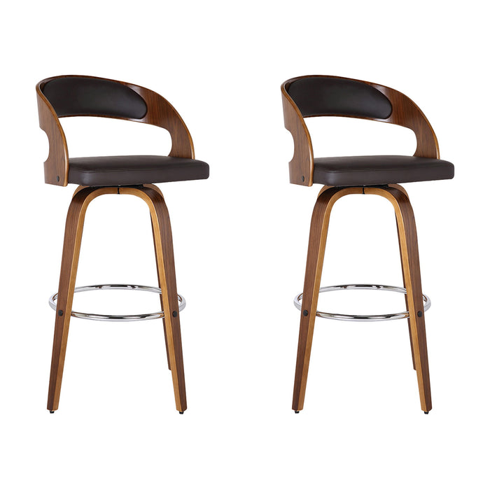 Shelly - 26" Counter Height Swivel Bar Stool - Simple Home Plus